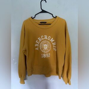Abercrombie&Fitch yellow sweater